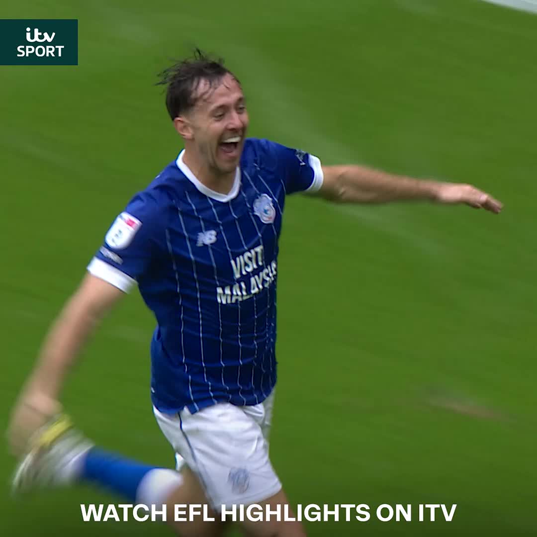 WHAT A HIT! 🚀 Ryan Wintle with a belter for Cardiff City FC
