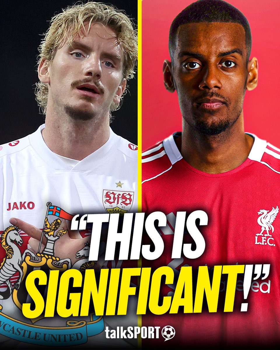 😱 "This is significant!" 🔴 "This will give Liverpool encouragement!" Alex Crook claims Nick Woltemade's move to Newcastle is a sign that Liverpool could still sign Isak this window 👀