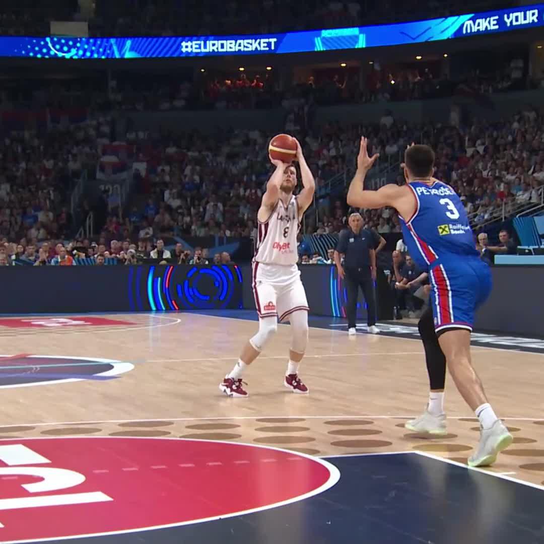 THIS IS LATVIA BASKETBALL 🇱🇻 #EUROBASKET
