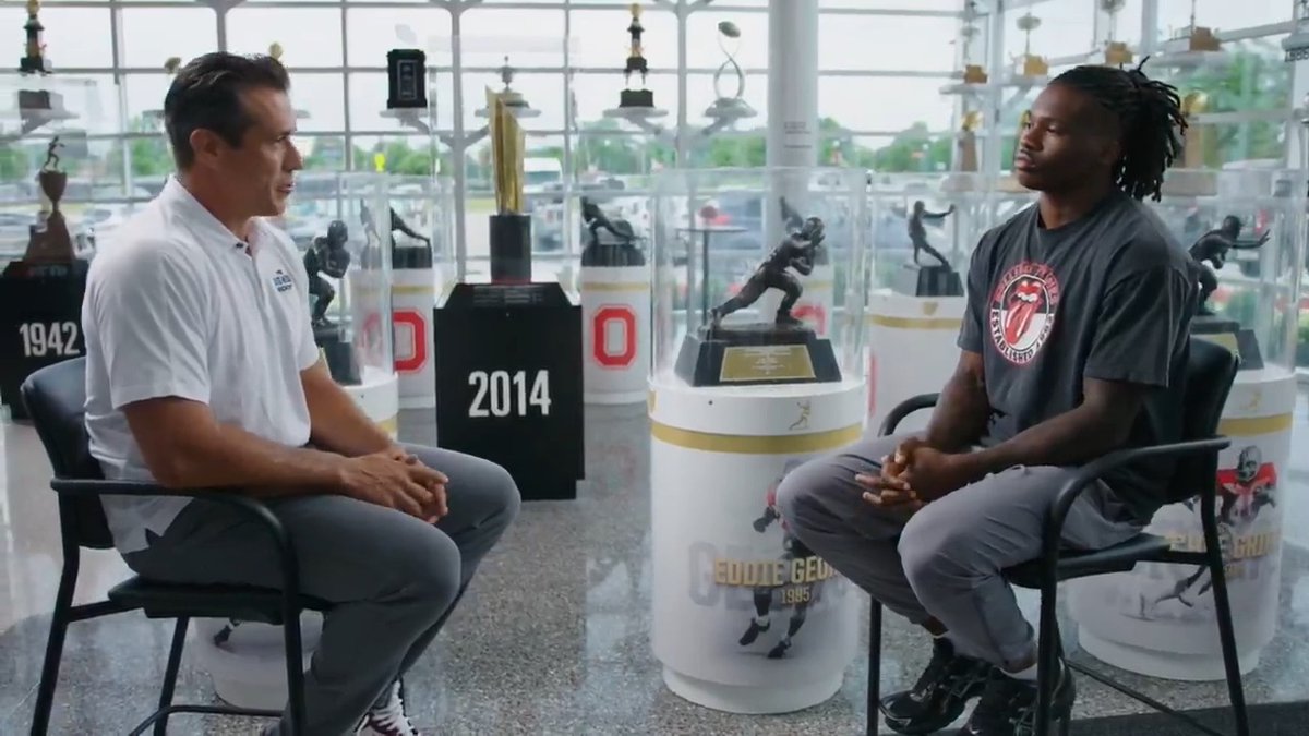 "We've got the team to do it. Hopefully we can run it back." Brady Quinn sits down with Ohio State Football WR Jeremiah Smith 🐐🌰