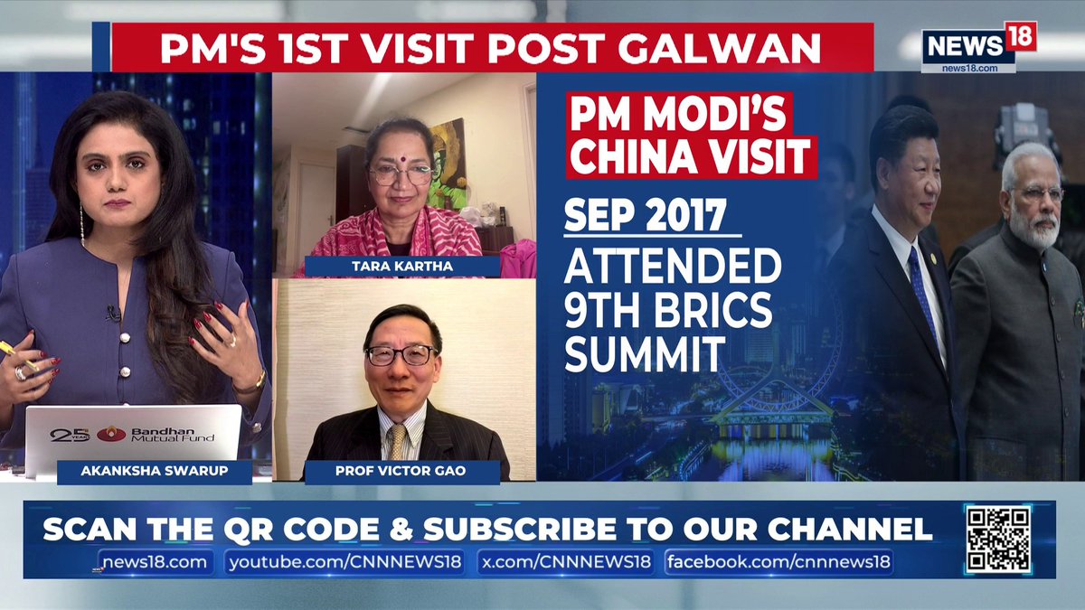 #ModiInChina | With or without the US fraction, China and India have all the insectives to reconstruct their bilateral relations: Victor Gao, Vice President, Center for China & Globalization / Chair Professor, Soochow University #Xi #PMModi #Putin #TrumpTariffs #IndiaChinaTies #SuperSaturdayDebate | Akanksha Swarup