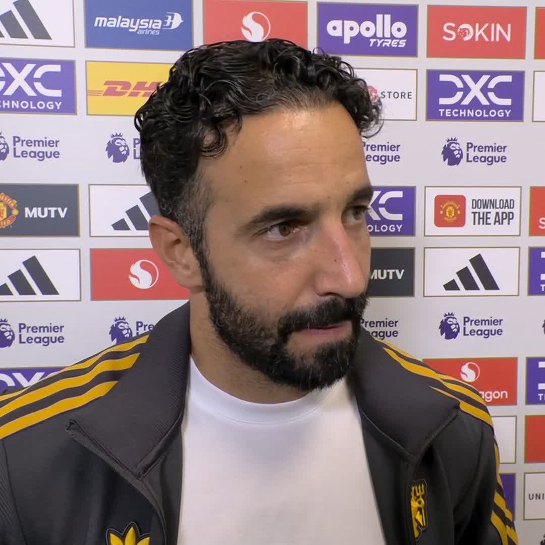 "I was not expecting Bruno to miss two penalties!" Ruben Amorim discusses what he was thinking during Bruno Fernandes' late winning penalty against Burnley 🔴