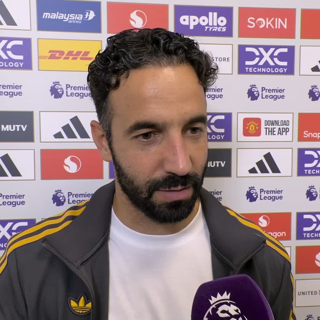 "I understand that sometimes I say some things" Will Ruben Amorim be having conversations with higher-up's about his future at Manchester United? 🔴