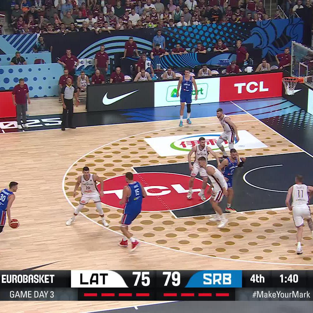 NIKOLA JOKIC SILENCES THE CROWD 🤫 #EuroBasket