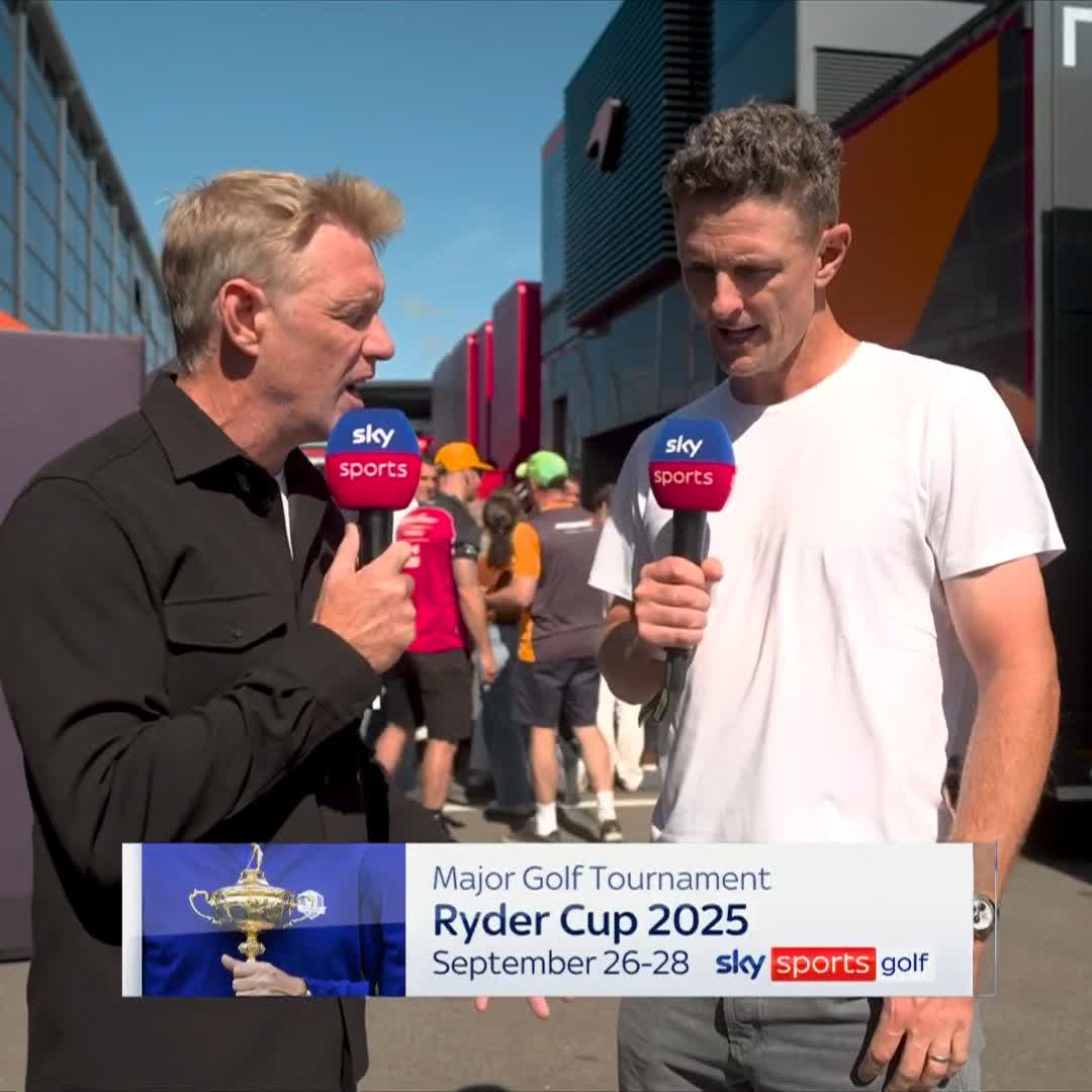 "A huge task ahead of us" 💪 Justin Rose looks ahead to Team Europe's Ryder Cup chances ⛳️
