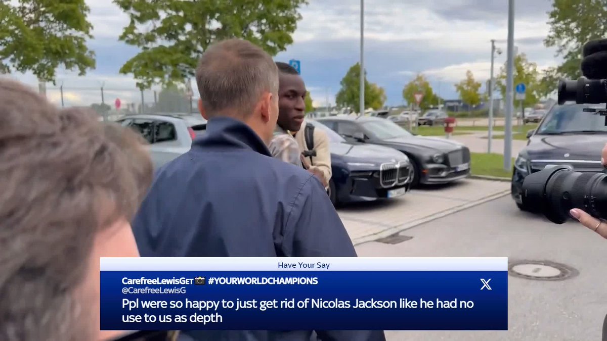 "You've got to feel for him" Chelsea are pulling out of the Nicolas Jackson loan deal to Bayern Munich following Liam Delap's injury 🔵