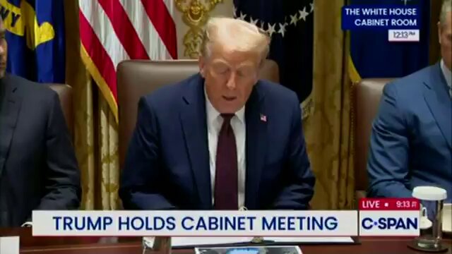 Trump: American worker is "already seeing a $500 wage increase" and there is "no inflation"