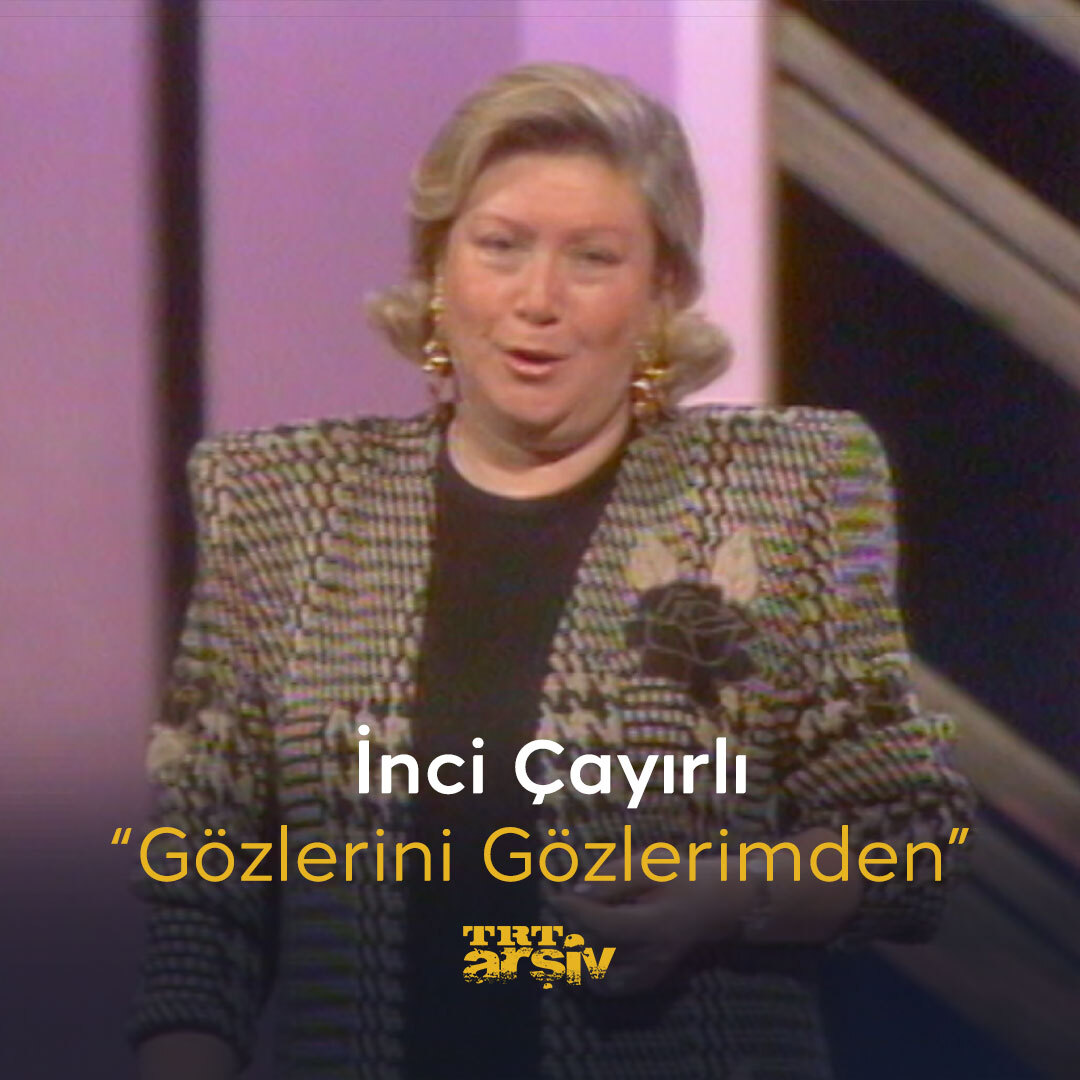 “Gözlerini gözlerimden ayırma hiç Ayırma hiç, ayırma hiç ne olur” #İnciÇayırlı, güçlü sesiyle unutulmaz bir eser icra ediyor: “Gözlerini Gözlerimden” 👁️ 👁️