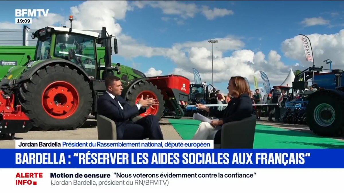 Pourquoi on ne va pas chercher de l'argent dans l'aide publique au développement, dans ces milliards d'euros que l'on donne à des Etats étrangers ? Pourquoi on laisse l'UE financer le réseau d'eau à Gaza ? De l'argent à aller chercher, il y en a !