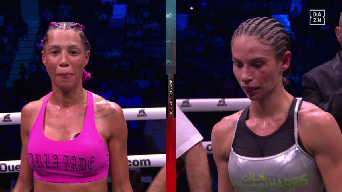 AND STILLL YOUR MFB LIGHTWEIGHT CHAMPION 😤 Killa Carla Jade gets the unanimous decision win over Daryn Harris 🙌 🎟️Buy #XSeries22 NOW at | Live Now | Misfits Boxing | Link in Bio For More
