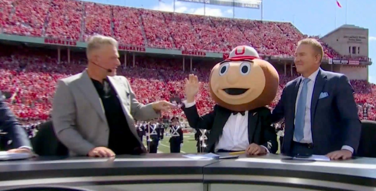 "Transformative. The impact he had with just the headgear. That took the pregame show to a whole other level." The College Football Today crew shows love to Lee Corso following his final broadcast