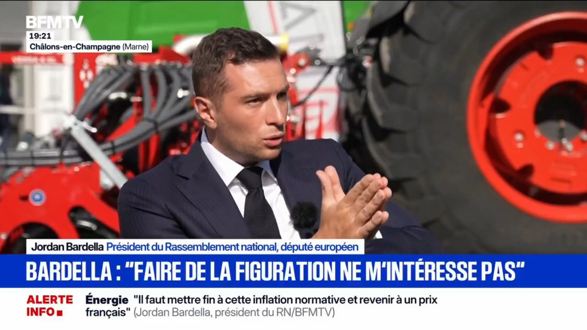 Peu importe le figurant : ce qui compte, c'est la politique menée. Quel est le cap, quelle est la vision ? Il manque à la France un rêve, une route, une destination.