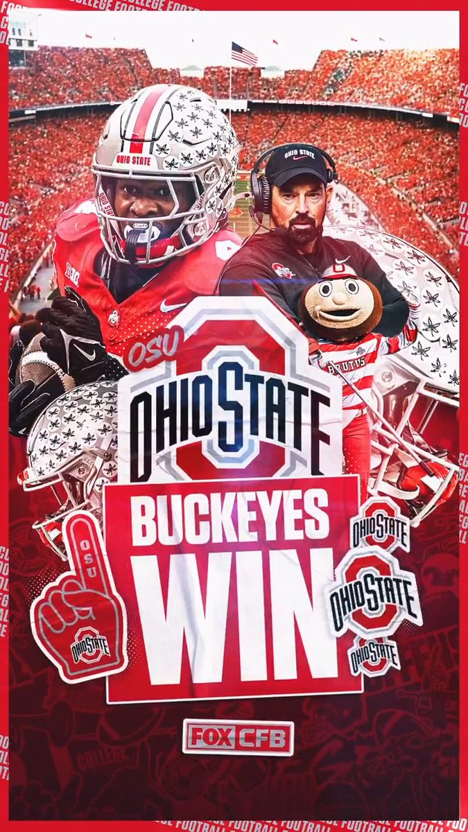 Texas? Held 'em 😏 The defending champions Ohio State Football take down No. 1 Texas in Columbus 🔥