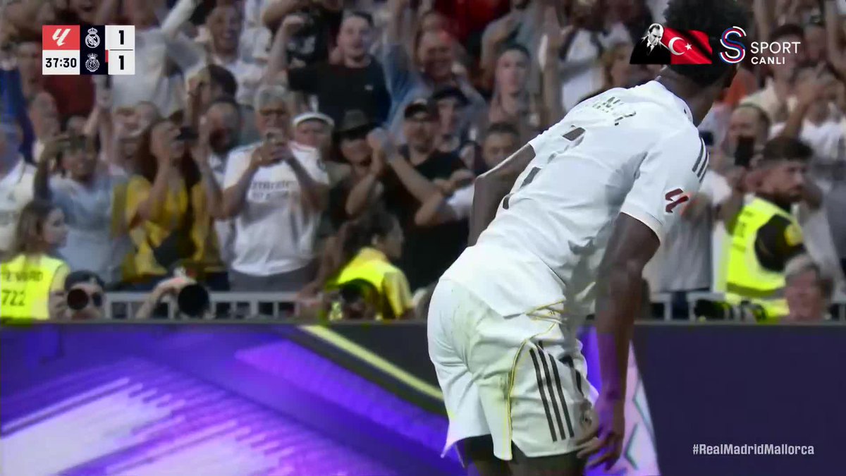REAL MADRID GERİ DÖNDÜ! 🔥 Arda Güler'in ardından Vinicius Junior sahneye çıktı. ⚽