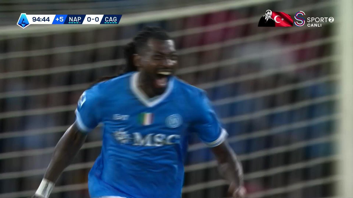 🔵Napoli son dakikada galibiyet golünü buldu! 🔥