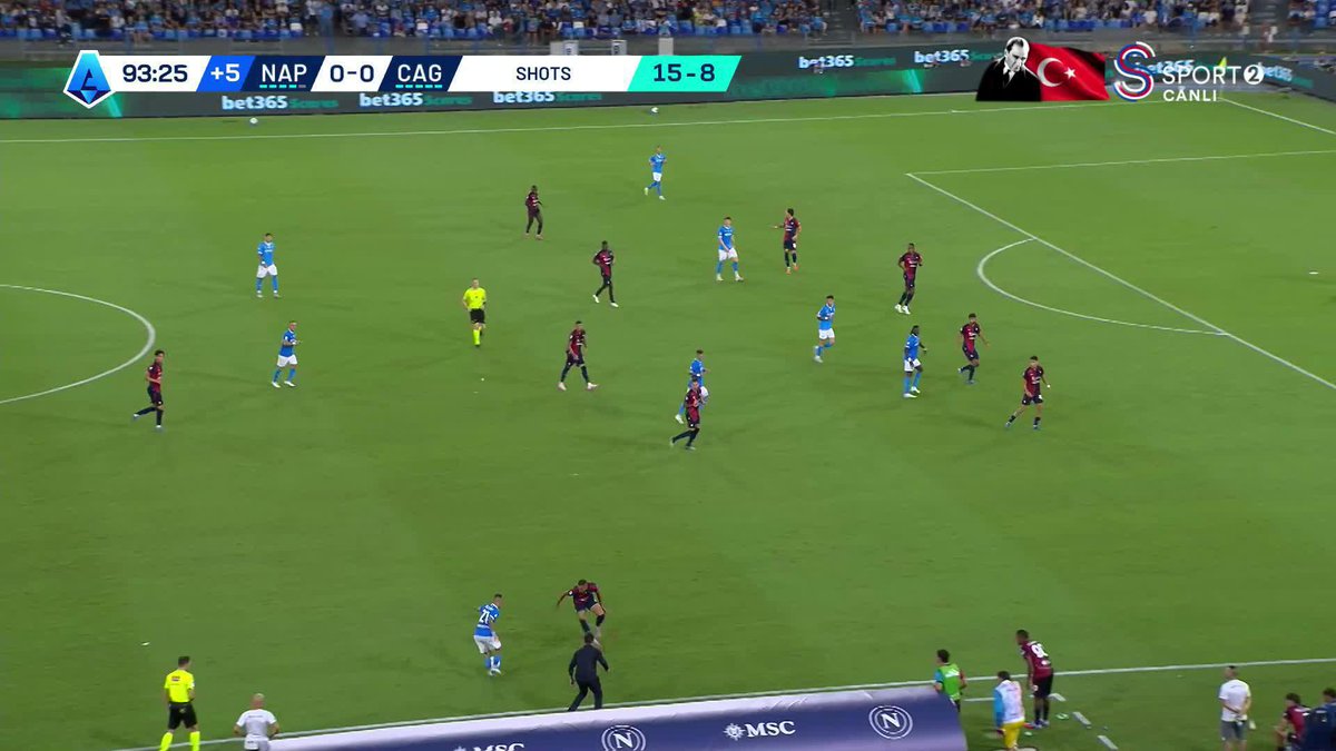 Andre. Frank. Zambo. Anguissa. 90+5, Napoli yanıyor, galibiyet golü 🔥🔥🔥