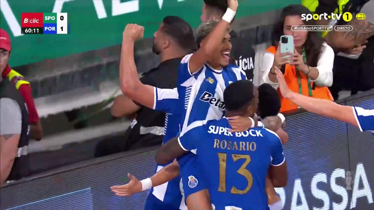 Luuk de Jong abriu o marcador 🐉 #sporttvportugal #LIGAnasporttv #ligaportugalbetclic #SportingCP #FCPorto #betanolp