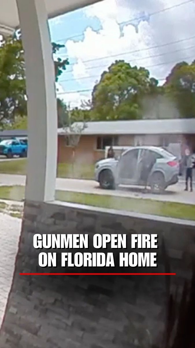 WATCH: Gunmen open fire at a rental home in Florida. No injuries have been reported, and the suspects have not been caught.