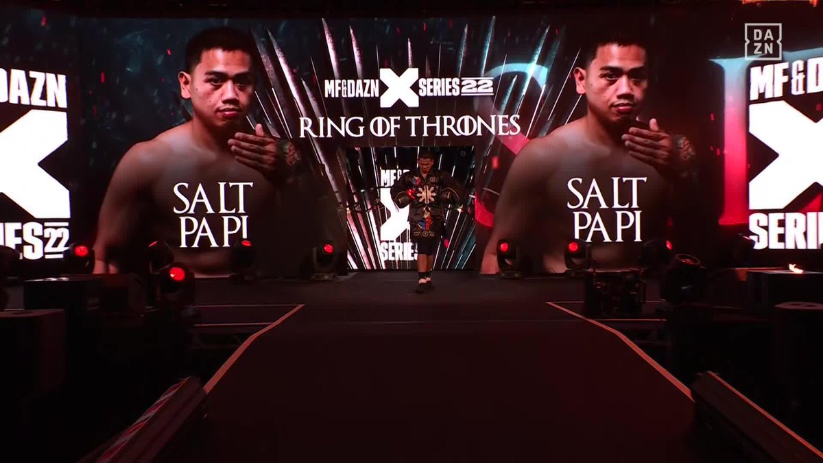 HERE COMES SALT PAPI 🇵🇭 🎟️Buy #XSeries22 NOW at | Live Now | Misfits Boxing | Link in Bio For More