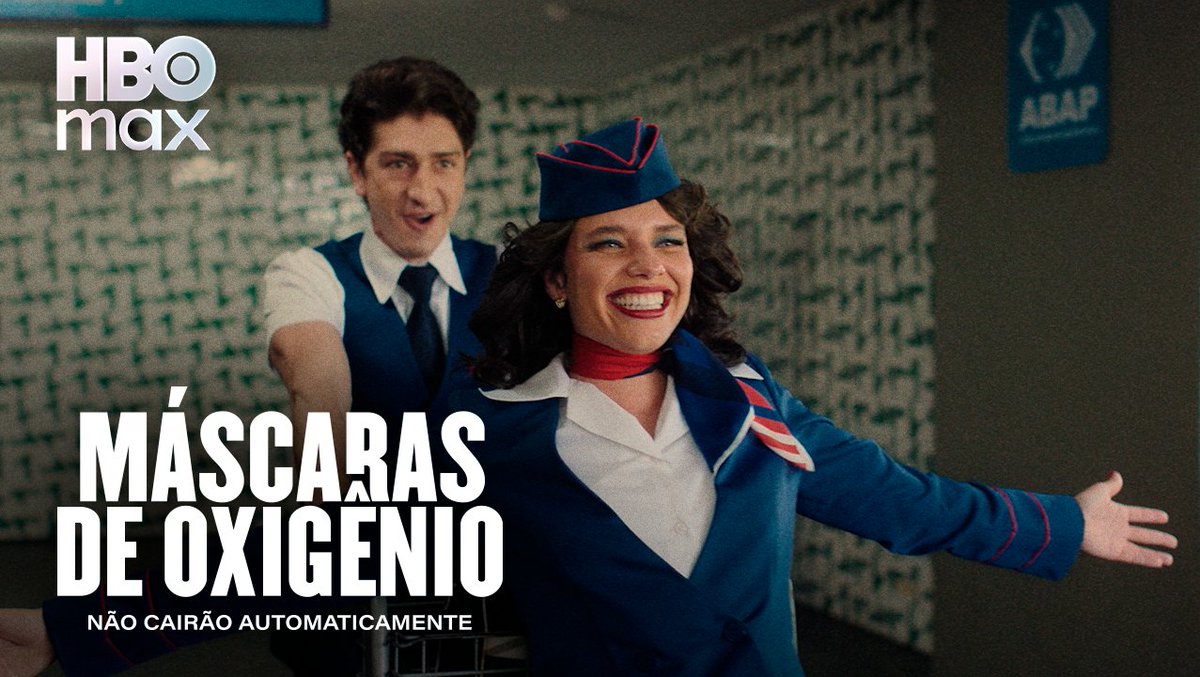 Atenção ‼️ Senhoras e senhores passageiros, as instruções para o voo de amanhã com destino a #MáscarasDeOxigênioNãoCairãoAutomaticamente ✈️ Aterrissagem: amanhã às 22h na HBO Brasil e na #HBOMax