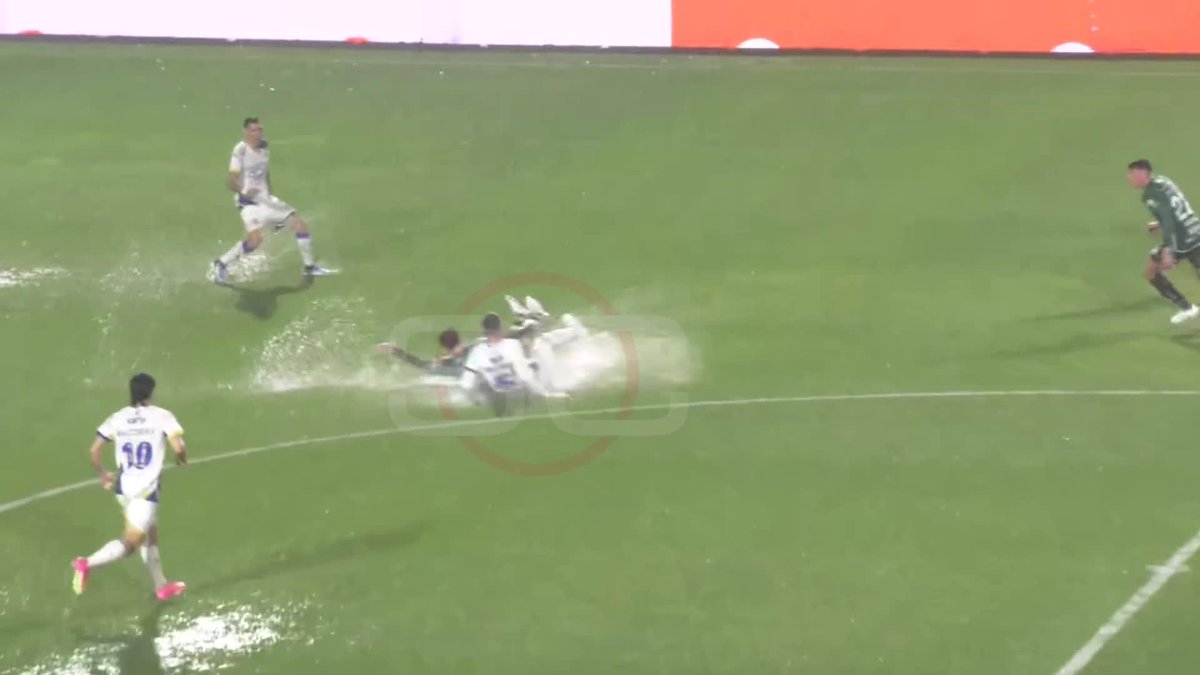 ⚠️⛈️ Así se juega Sarmiento-Rosario Central en Junín ante un DILUVIO DE LOCOS.