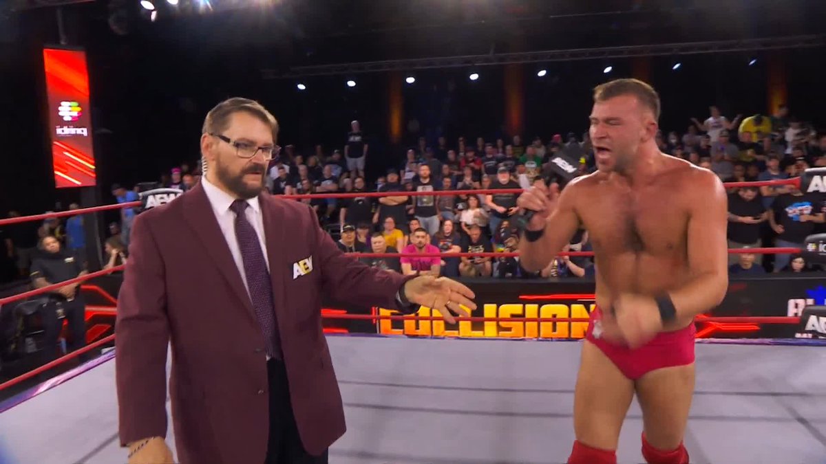 Daniel Garcia calls out Jon Moxley saying that he's been chasing him for the PAST 5 YEARS... and then challenges him for a 1 on 1 rematch next week! LOVING THIS RENEWED PUSH FOR DG.