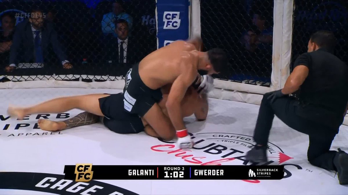 TKO for Nick Gilante! 💥 [ #CFFC145 | LIVE on UFC Fight Pass ]