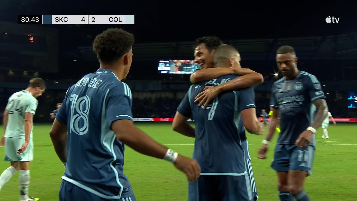 That's 2️⃣ for Dejan Joveljic and Sporting Kansas City has roared all the way back 😤
