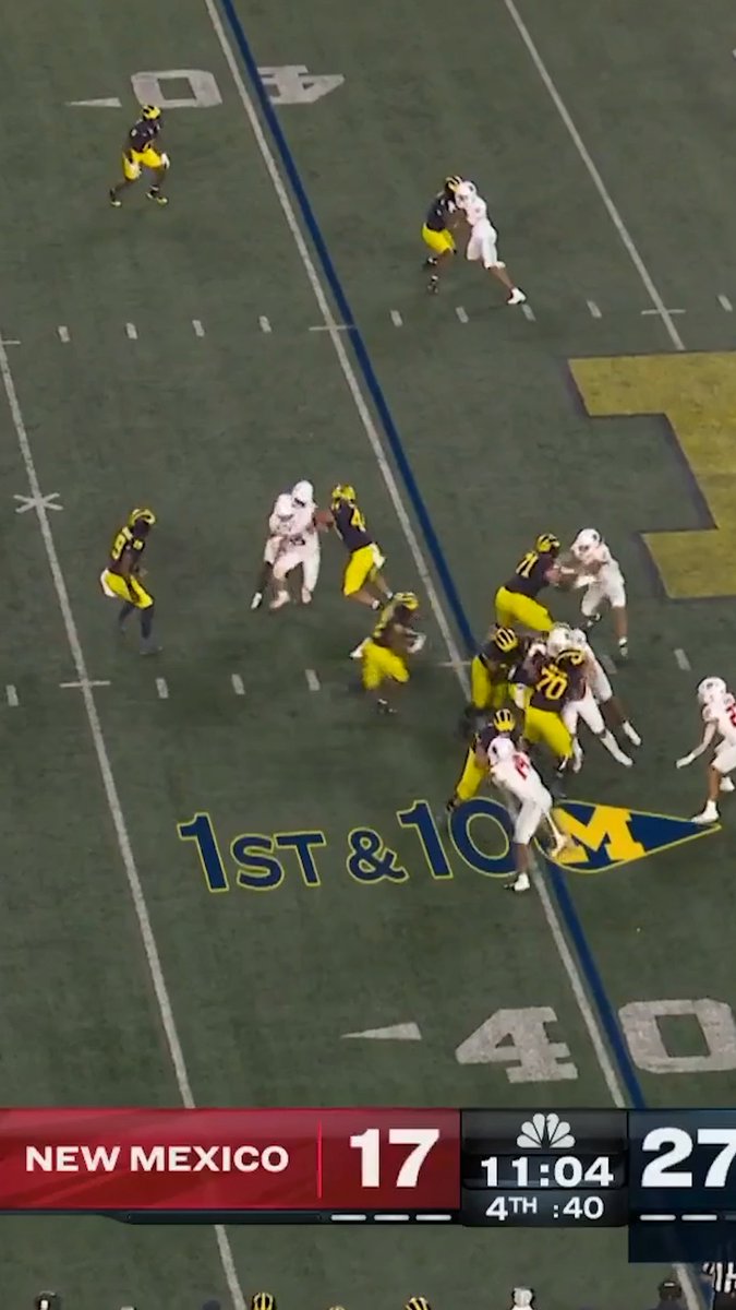 Have a night Justice Haynes! 👏 Everything is coming up Wolverines.