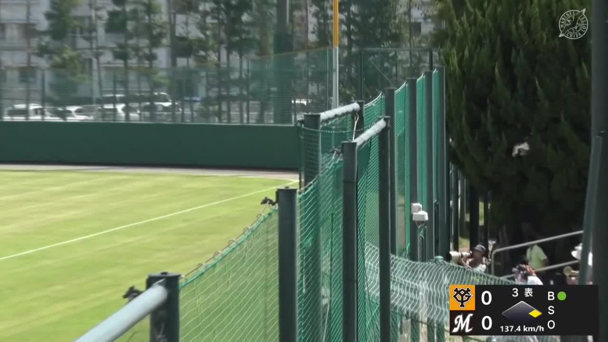 あまりに希望 逆方向への打球もこの鋭さ 石塚裕惺が先制タイムリー ⚾プロ野球 ファーム (2025/8/31) 🆚ロッテ×巨人 📱live on DAZN #オレをみろ #イージースポーツ #ジャイアンツ #だったらDAZN