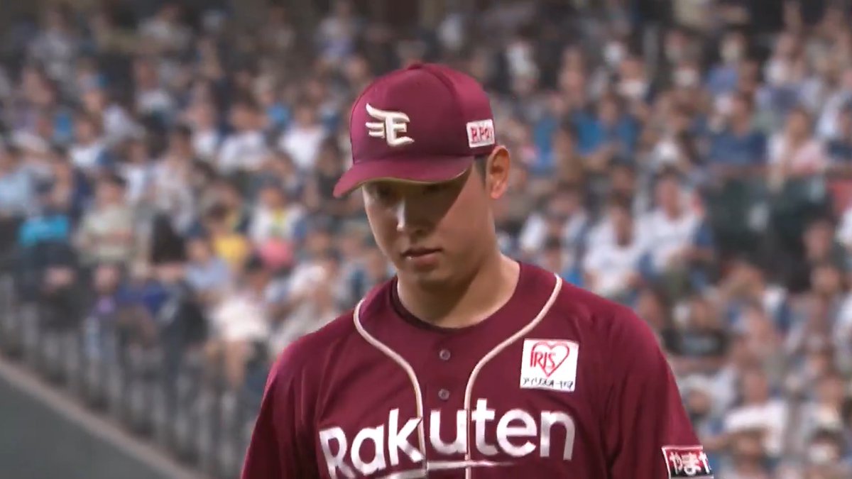 パーフェクトリリーフで吠えた🔥 東北楽天 藤平尚真 投手が相手打線を3者連続三振に抑える‼️ 👇ライブ配信はこちら