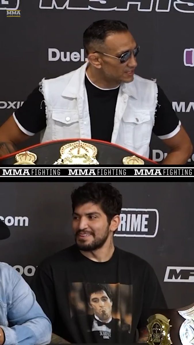 Tony Ferguson: "Dillon is alright. I think some of us are just misunderstood. We found a house over here at Misfits." Dillon Danis: "I was happy to see that Tony won. It's respect."
