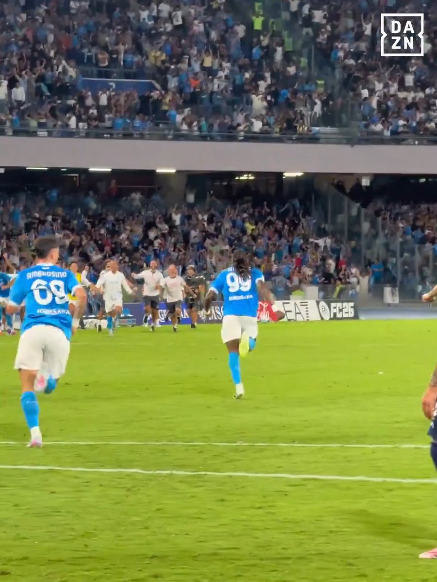 𝑨𝑵𝑮𝑼𝑰𝑺𝑺𝑨𝑨𝑨 ⚽🔵 L'urlo del Maradona è fortissimo 🏟️🔊 #NapoliCagliari #SerieAEnilive #DAZN