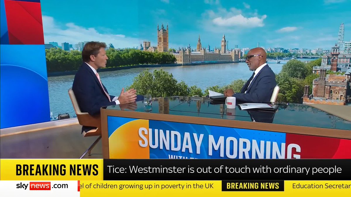 "The role of the Archbishop is not to interfere with international migration policies." Reform's deputy leader Richard Tice addresses the Archbishop of York's criticism of "kneejerk" policies for automatic deportation. 📺 Sky 501, Virgin 602