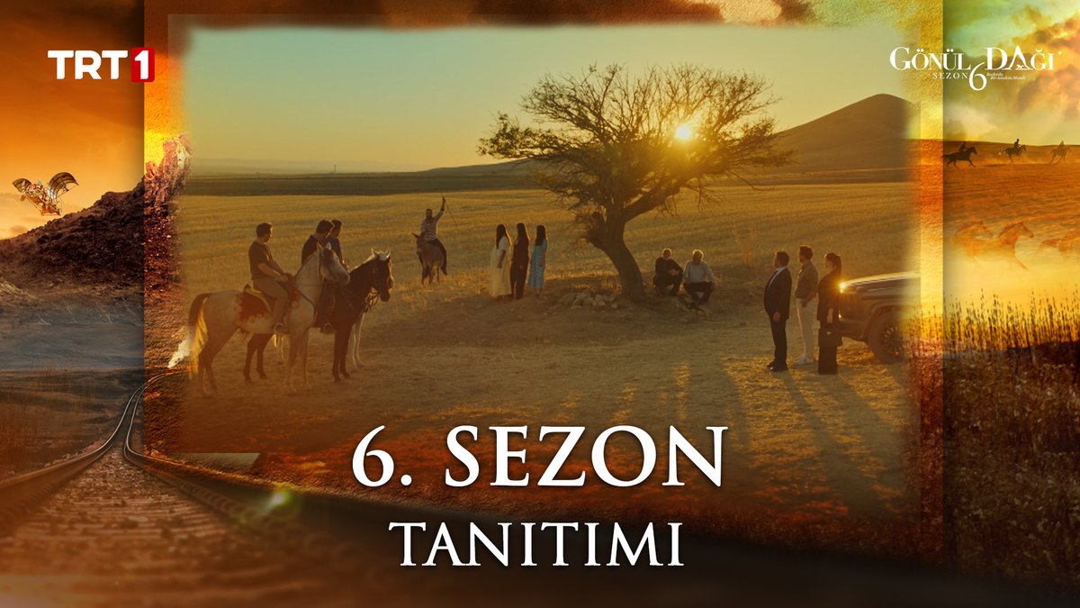 "İnsan olan insana muhtaç iken, bu kavga nerede başladı?" Gönül Dağı 6. sezon ilk tanıtımı yayında! Gönül Dağı yeni sezonuyla 6 Eylül Cumartesi saat 20.00’de TRT 1'de! TRT 1