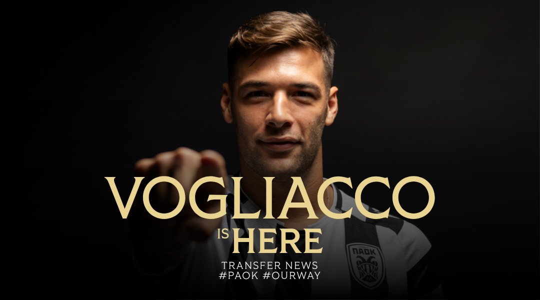 The Italian Way... 🇮🇹 Welcome, Alessandro! #VogliaccoIsHere #PAOK #OurWay #transfers