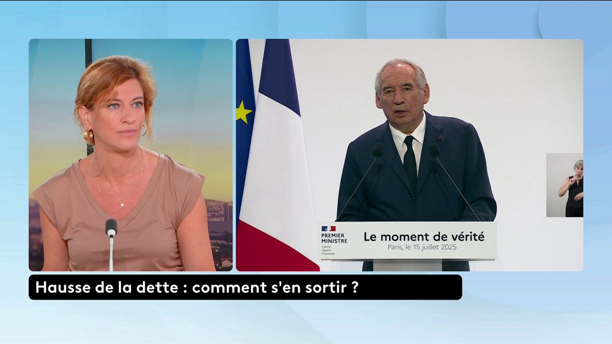 🔴🗣 "Je ne crois pas qu'un nouveau Premier ministre pourrait faire 1 000 fois mieux que François Bayrou", déclare Juliette Méadel, ministre déléguée à la ville, qui défend les propositions de budget de François Bayrou. #franceinfo #canal16