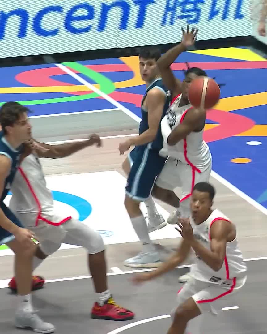 Went deep in his bag for this pass 🫨🪄 #AmeriCup