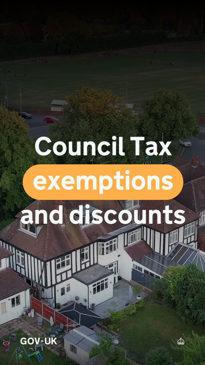 Did you know some households are exempt from paying Council Tax? 🏠 You might also be eligible for a discount if you're living with others who are exempt. Find out more about who needs to pay Council Tax: