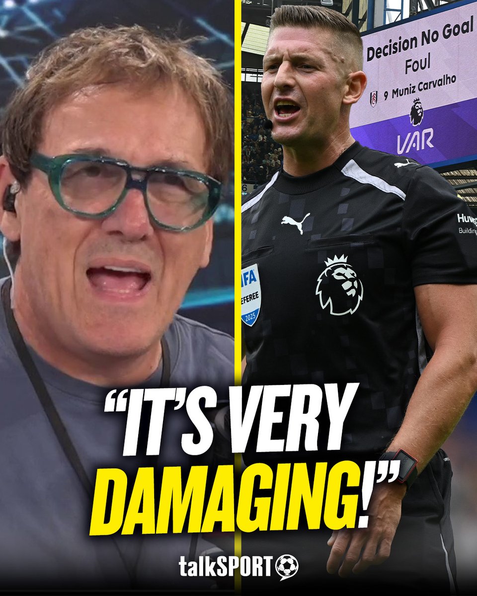 😱 "I don't know how on Earth you can give that as a foul!" 😬 "It's very damaging to have these types of decisions!" Tony Cascarino wasn't happy with VAR after it ruled out Josh King's opener for Fulham against Chelsea due to a "careless challenge" by Rodrigo Muniz