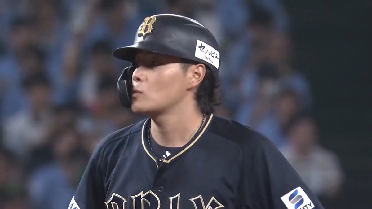 何かやってくれそうな期待感‼️ オリックス 麦谷祐介 選手が終盤に2点タイムリー2ベースヒットを放つ✨ 👇ライブ配信はこちら