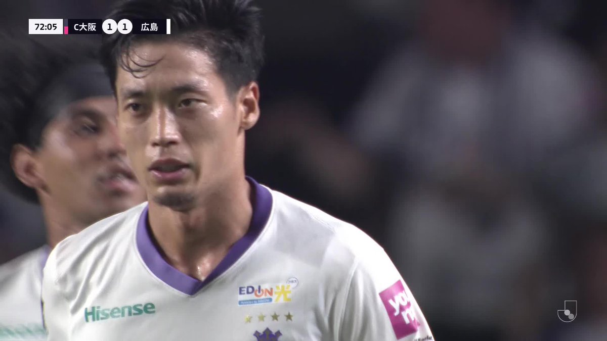 🎦 ゴール動画 🏆 明治安田Ｊ１リーグ 第28節 🆚 Ｃ大阪vs広島 🔢 1-1 ⌚️ 72分 ⚽️ 木下 康介（広島) #Ｊリーグ