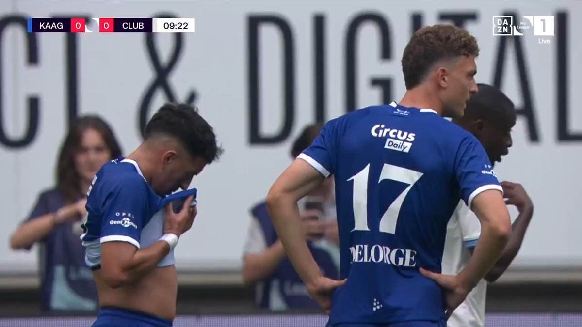 🤔 | Werd Abdelkahar Kadri neergehaald binnen het strafschopgebied? 🤏🤷‍ #GNTCLU Bekijk de #JPL exclusief bij DAZN! 📲