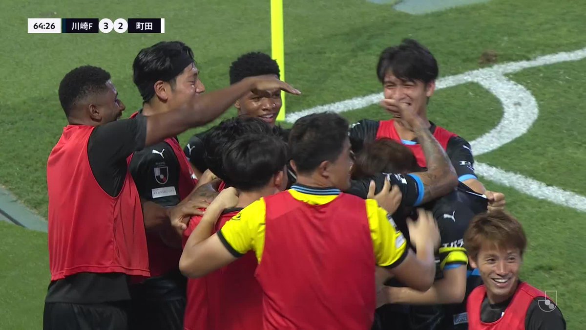 🎦 ゴール動画 🏆 明治安田Ｊ１リーグ 第28節 🆚 川崎Ｆvs町田 🔢 3-2 ⌚️ 65分 ⚽️ 宮城 天（川崎Ｆ) #Ｊリーグ