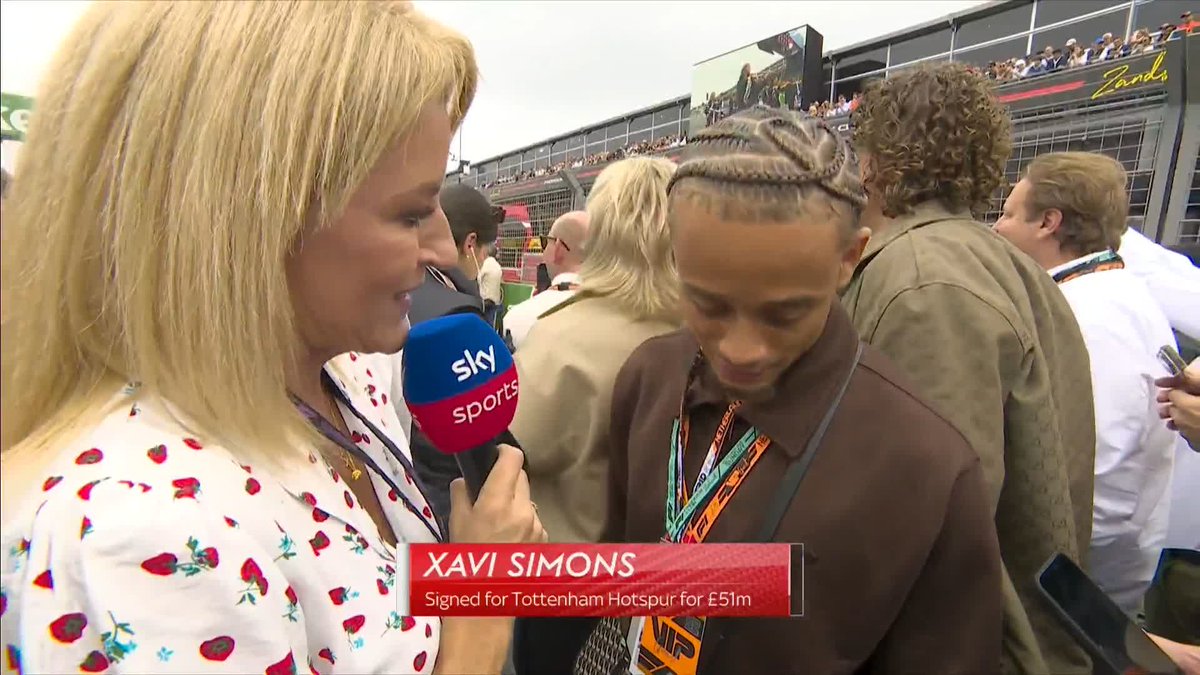 "I cannot wait to play in the Premier League" 🙌 Xavi Simons can't wait to get going at Spurs ⚪