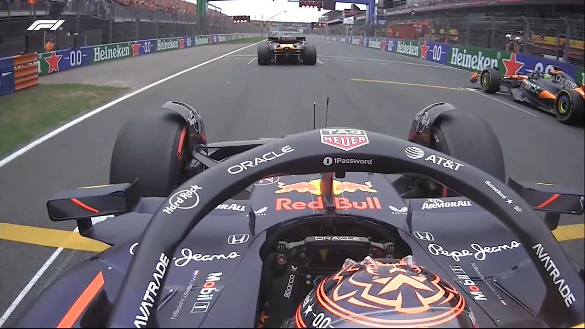 You're onboard with Max at the start 🎥 #F1 #DutchGP