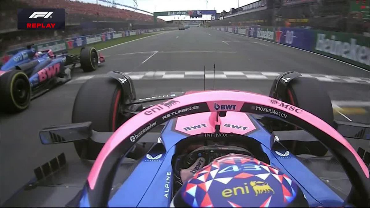 "Gasly": Por el adelantamiento de Franco Colapinto en el #DutchGP