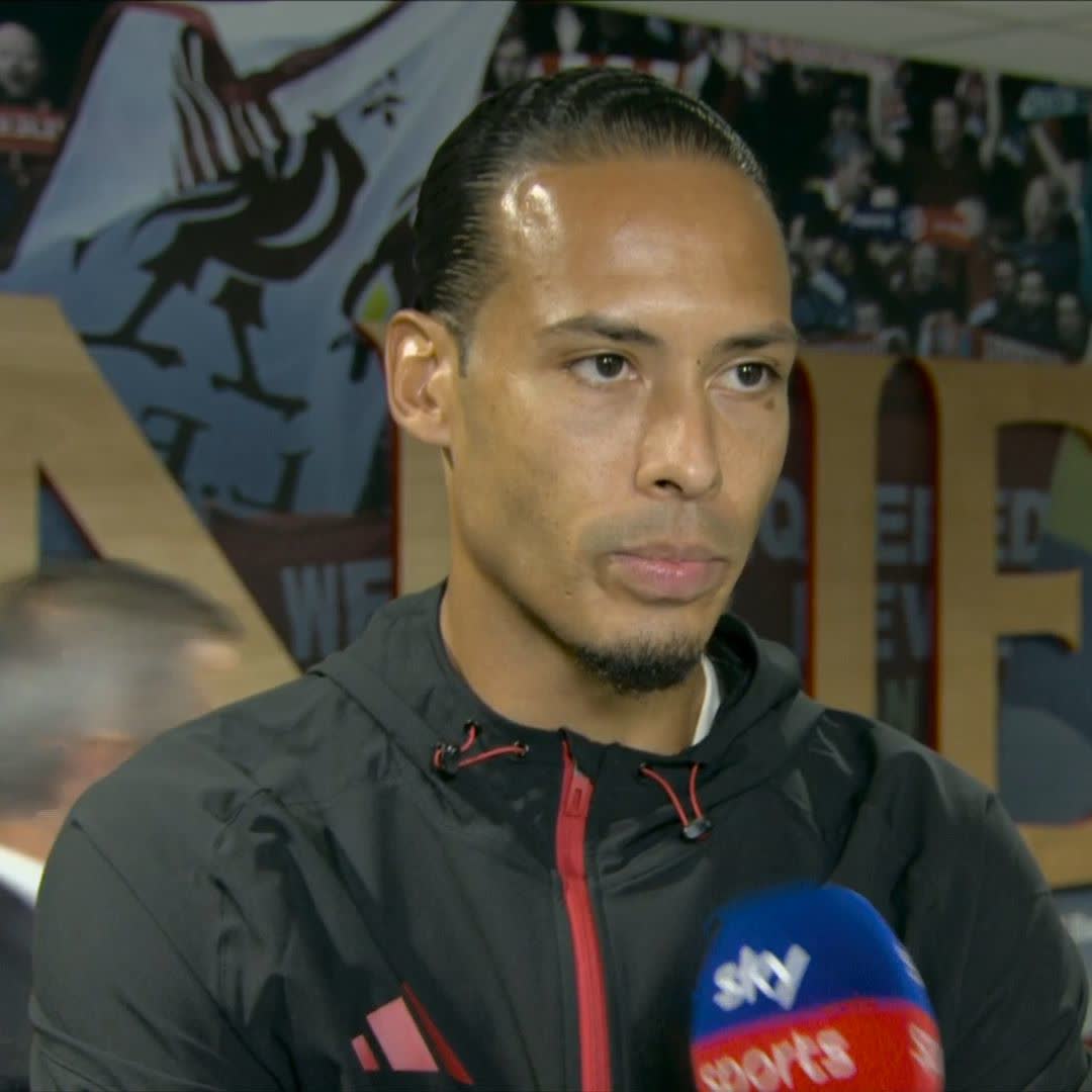 "Let's give it everything" 💪 Virgil van Dijk is looking forward to Liverpool's clash with Arsenal ⚔️