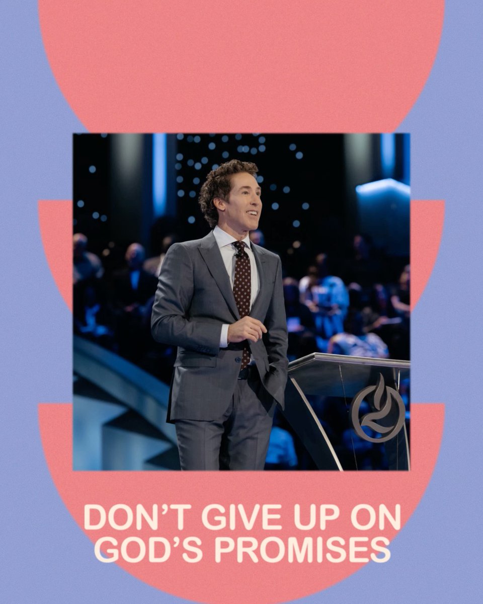 God is faithful. He heard your request. He sees you standing in faith; He hears you thanking Him when you could be complaining. What you’re believing for is on the way. Tune into Joel’s message today! "The Promise Is Coming":
