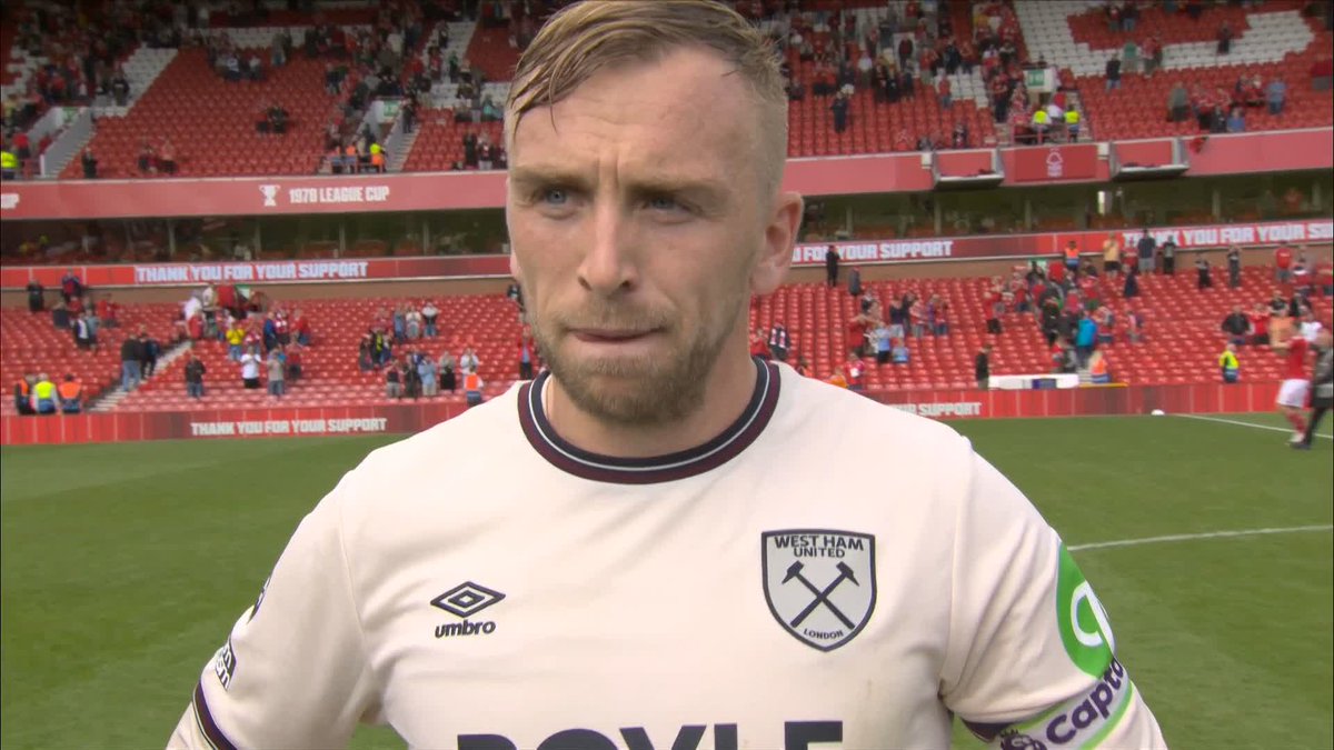 "As I've spoke after both defeats, that doesn't define our season" Jarrod Bowen reacts after West Ham beat Nottingham Forest to claim their first win of the season ✅